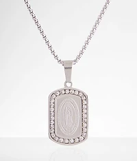 Virgin Mary 24" Necklace