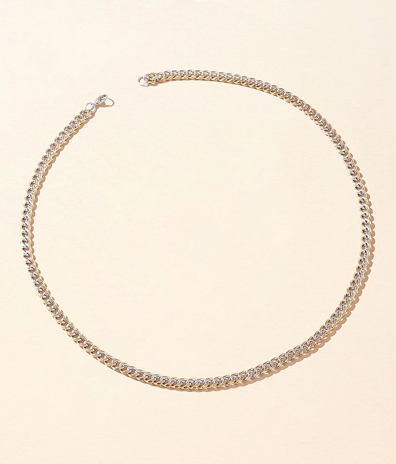 Two Tone 24" Necklace