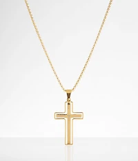 Spinner Cross 24" Necklace