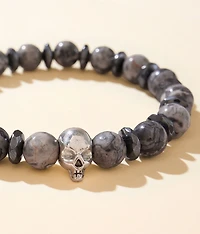 Skull Beaded Bracelet