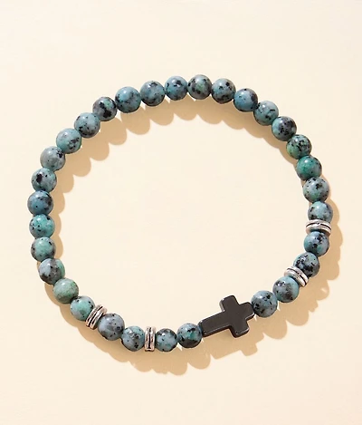 Marble Cross Bracelet