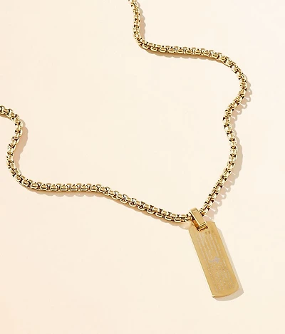The Lord's Prayer 24" Necklace