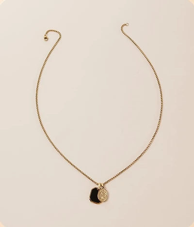Double Pendant 23" Necklace