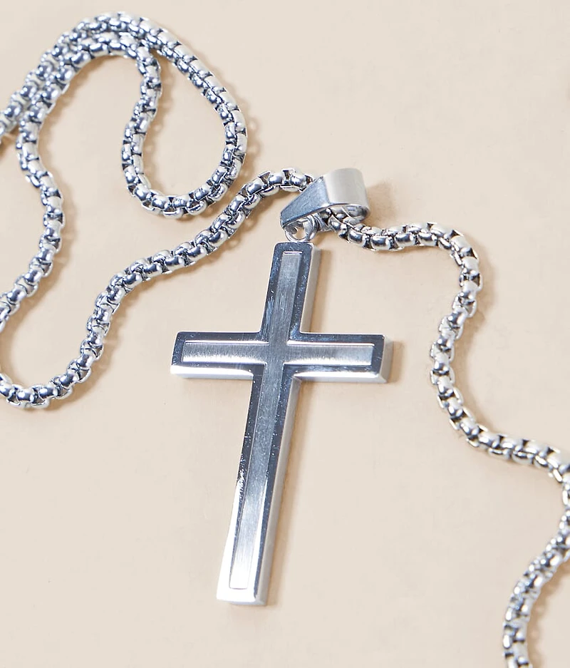 Cross Pendant 23" Necklace