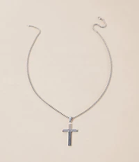 Cross Pendant 23" Necklace