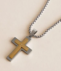 Cross Pendant 22" Necklace