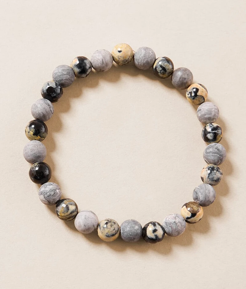 Mixed Marble Bead Bracelet