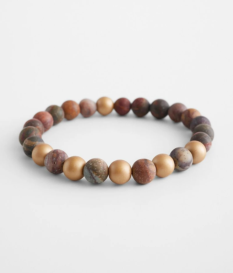 Earth Tone Beaded Bracelet