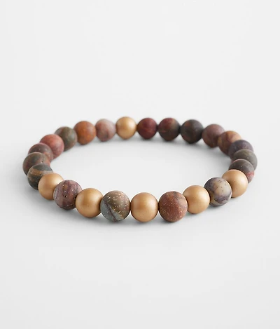 Earth Tone Beaded Bracelet