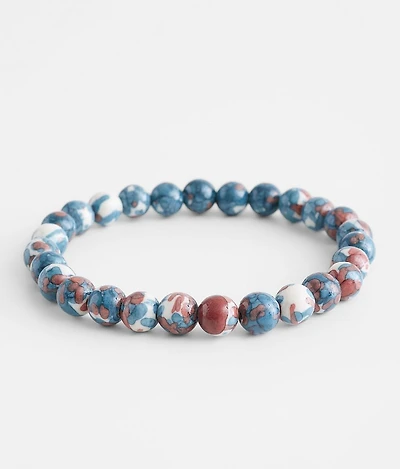 Marble Beaded Bracelet