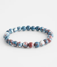 Marble Beaded Bracelet