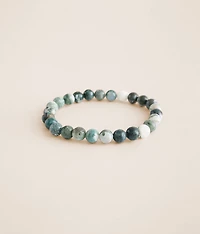 Green Beaded Bracelet