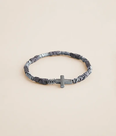 Cross Pendant Bracelet