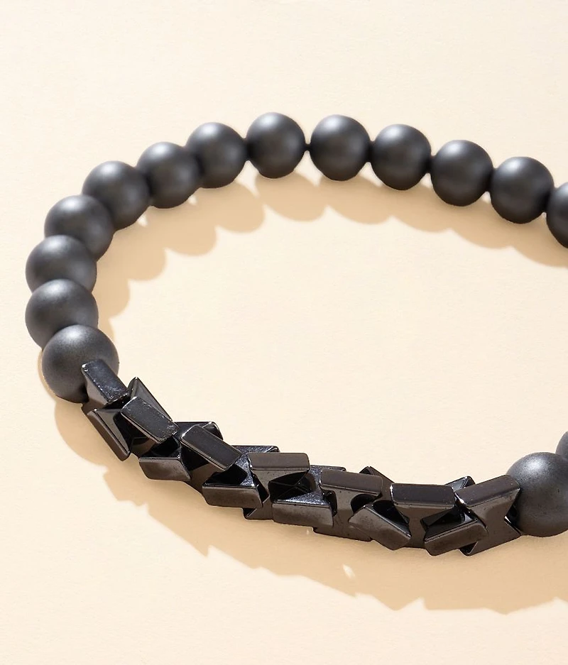 Geo Beaded Bracelet
