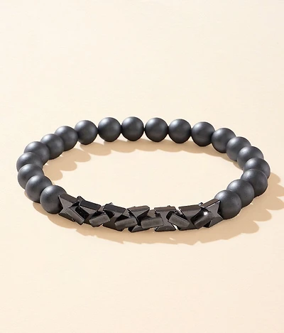 Geo Beaded Bracelet