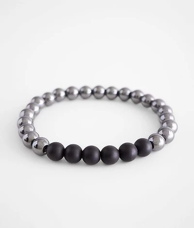 Hematite Beaded Bracelet