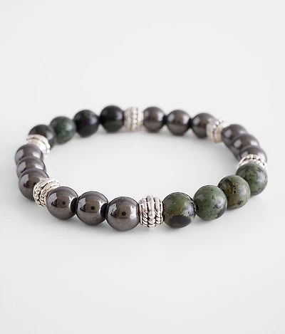 Marble & Metal Bracelet