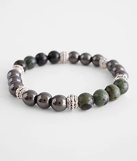Marble & Metal Bracelet