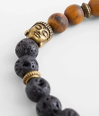 Brown & Black Bead Bracelet