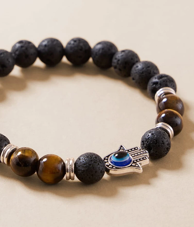 Hamsa Beaded Bracelet