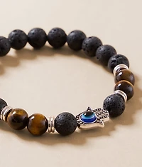 Hamsa Beaded Bracelet