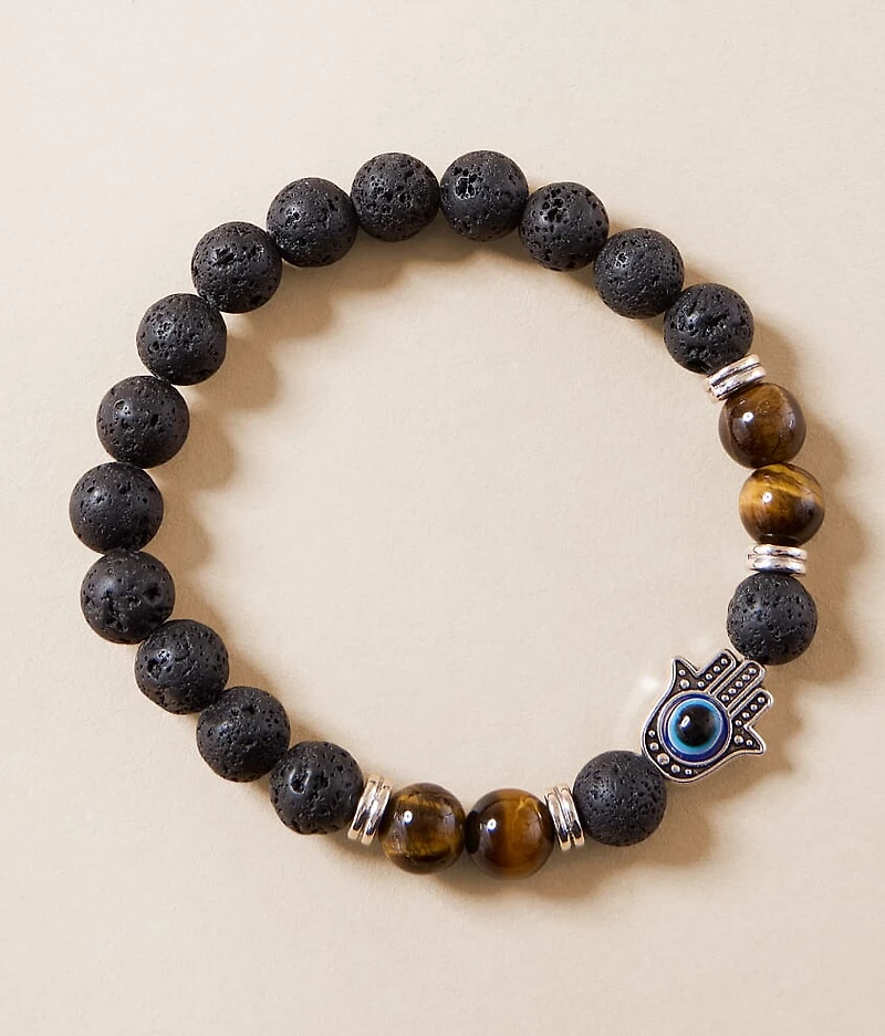 Hamsa Beaded Bracelet
