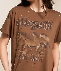 Aerosmith Rhinestone Band T-Shirt