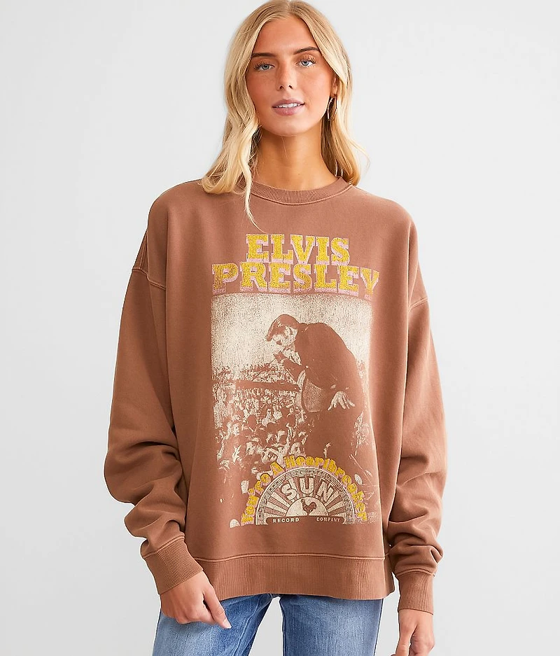 Elvis Presley Heartbreaker Band Pullover