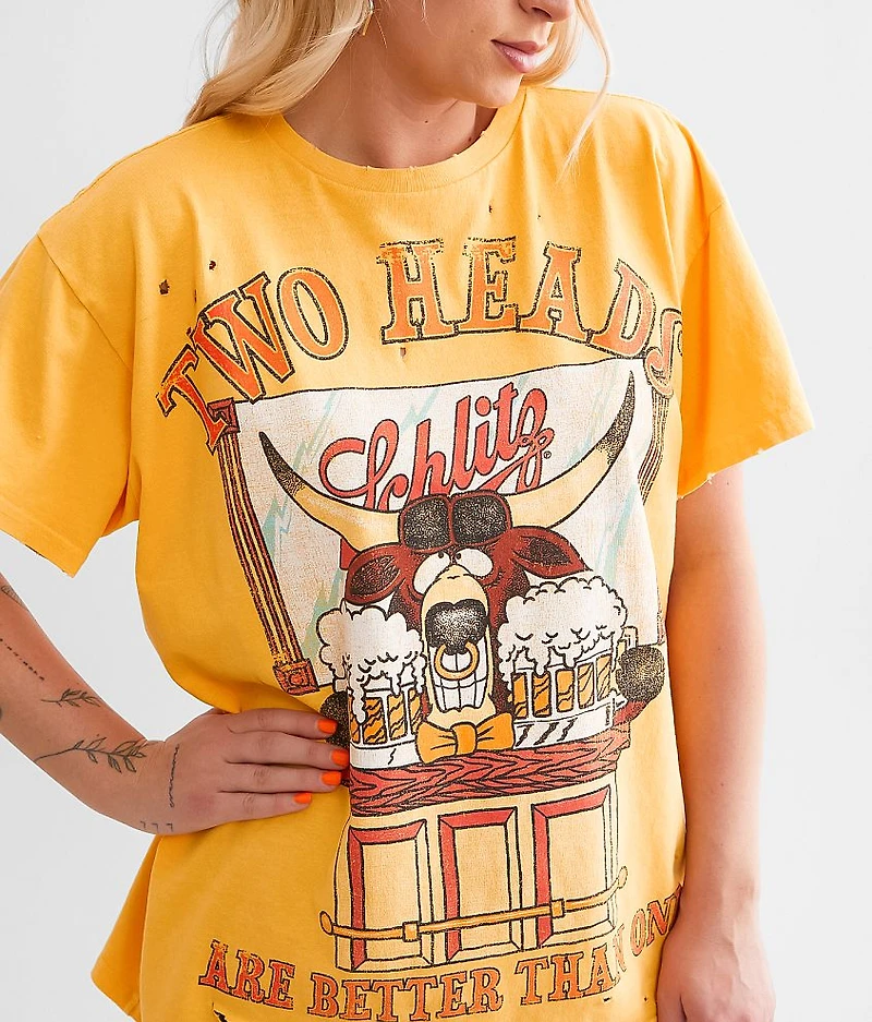 Two Heads Shlitz® Beer T-Shirt