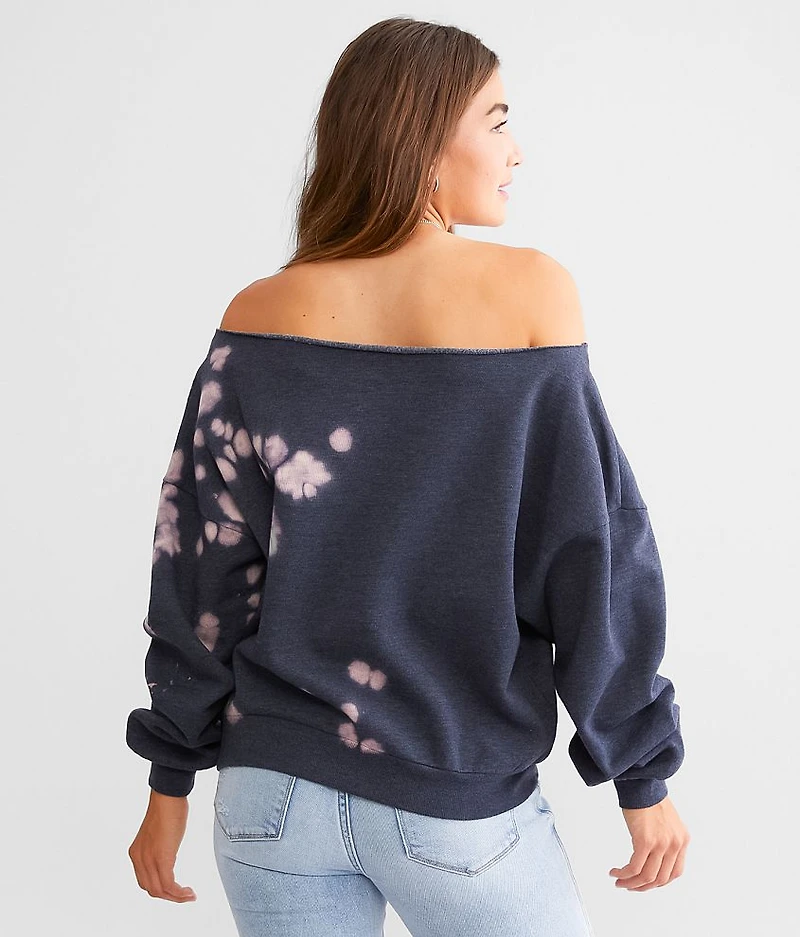 Bronco Off The Shoulder Pullover