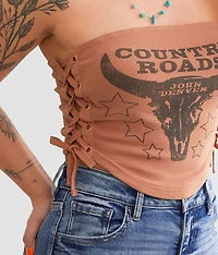 John Denver Country Roads Tube Top