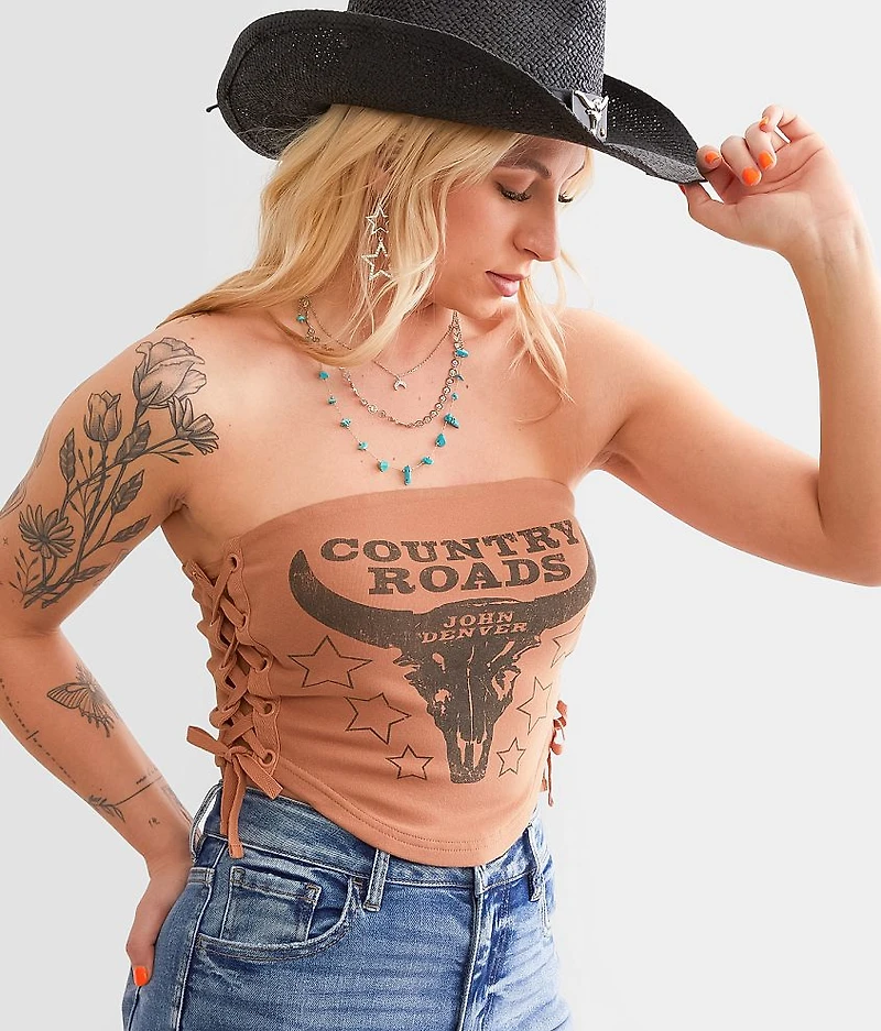 John Denver Country Roads Tube Top