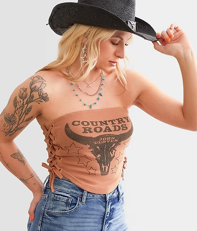 John Denver Country Roads Tube Top