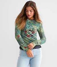 Poison Mesh Band T-Shirt