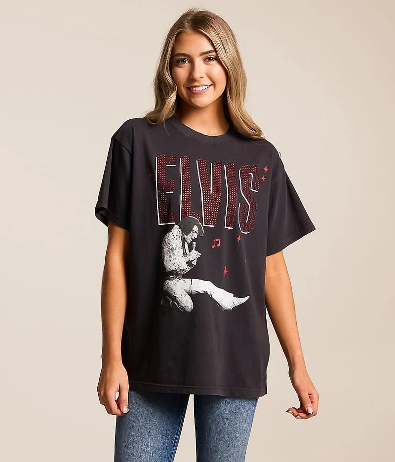 Elvis King Of Rock Band T-Shirt