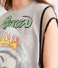 Poison Chain Trim Band Tank Top