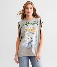Poison Chain Trim Band Tank Top