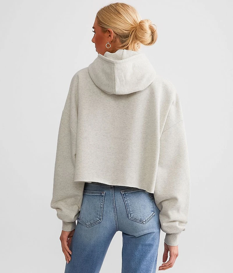KISS Cropped Band Hooded Sweatshirt