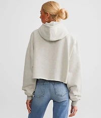 KISS Cropped Band Hooded Sweatshirt