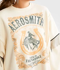 Aerosmith Oversized Band Pullover