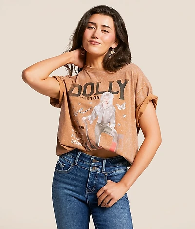 Dolly Parton Oversized Band T-Shirt