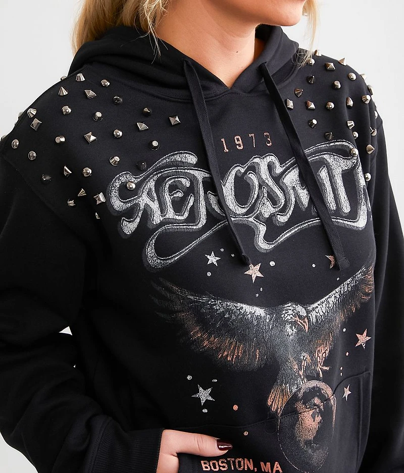 Aerosmith Rivet Band Hooded Sweatshirt