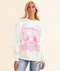 Aerosmith Boston Oversized Band Pullover
