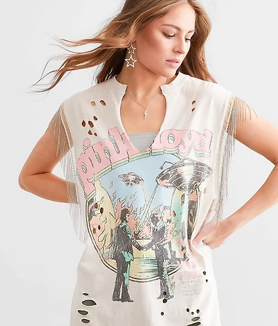 Pink Floyd Fringe Band Tank Top