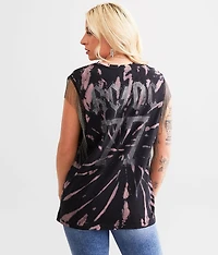 AC/DC Chain Fringe Band Tank Top