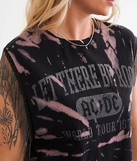 AC/DC Chain Fringe Band Tank Top