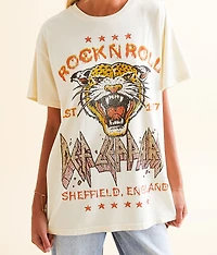 Def Leppard Oversized Band T-Shirt