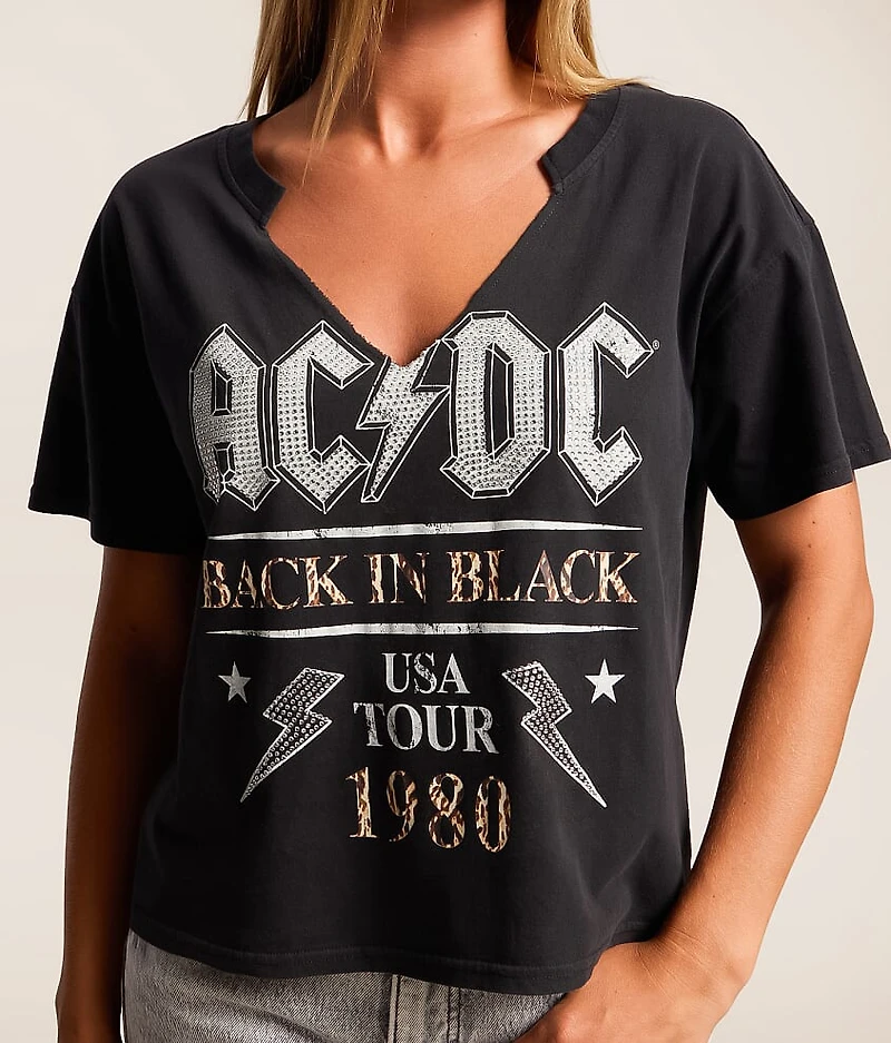 AC/DC Rhinestone Band T-Shirt