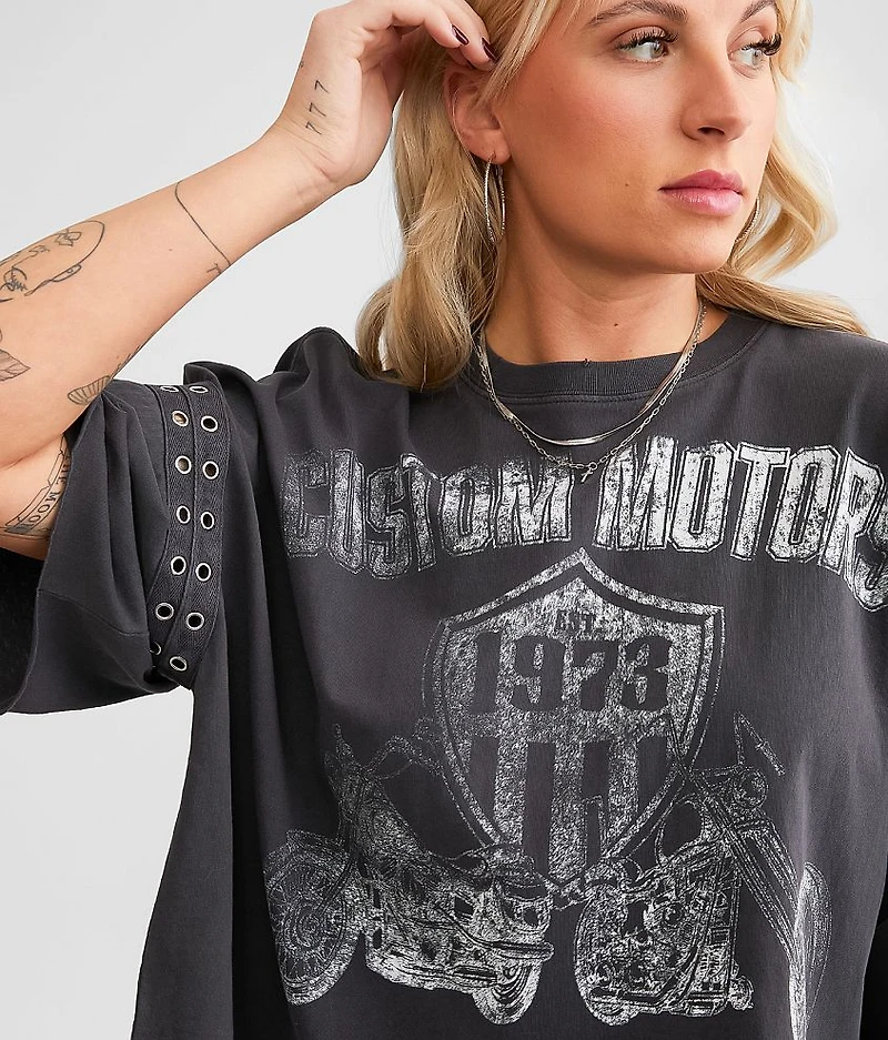 Custom Motors Boxy Cropped T-Shirt