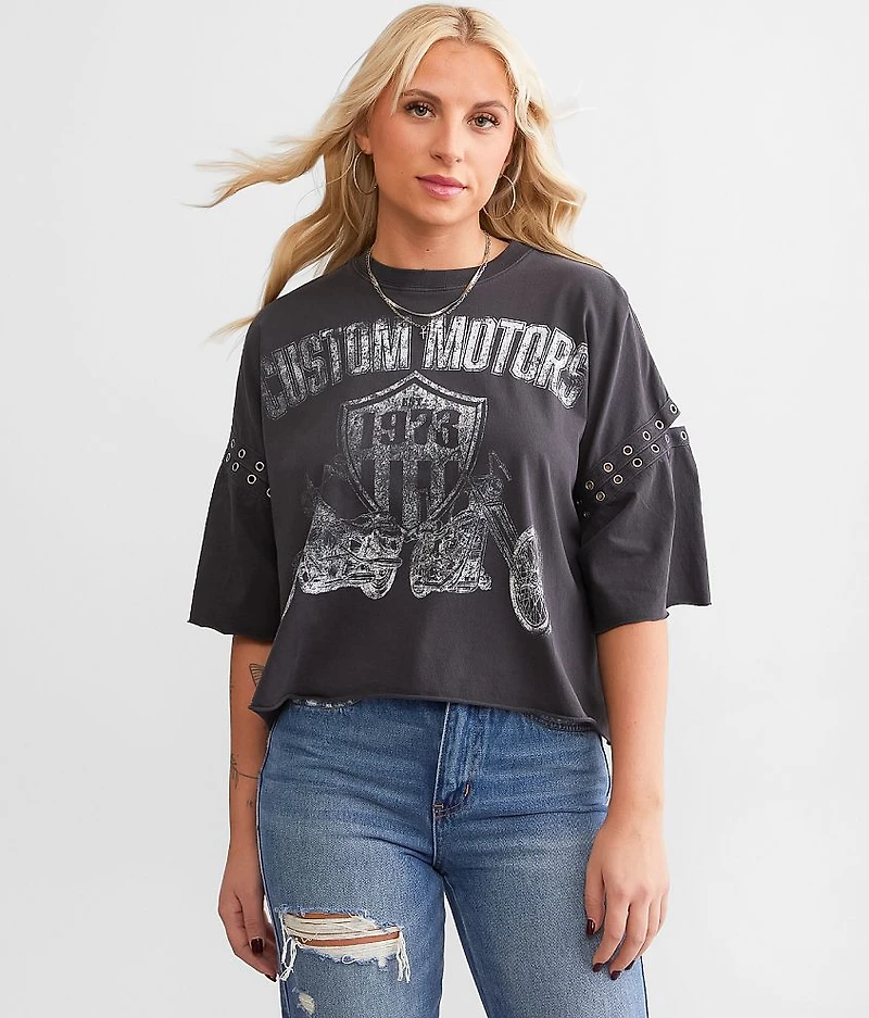 Custom Motors Boxy Cropped T-Shirt